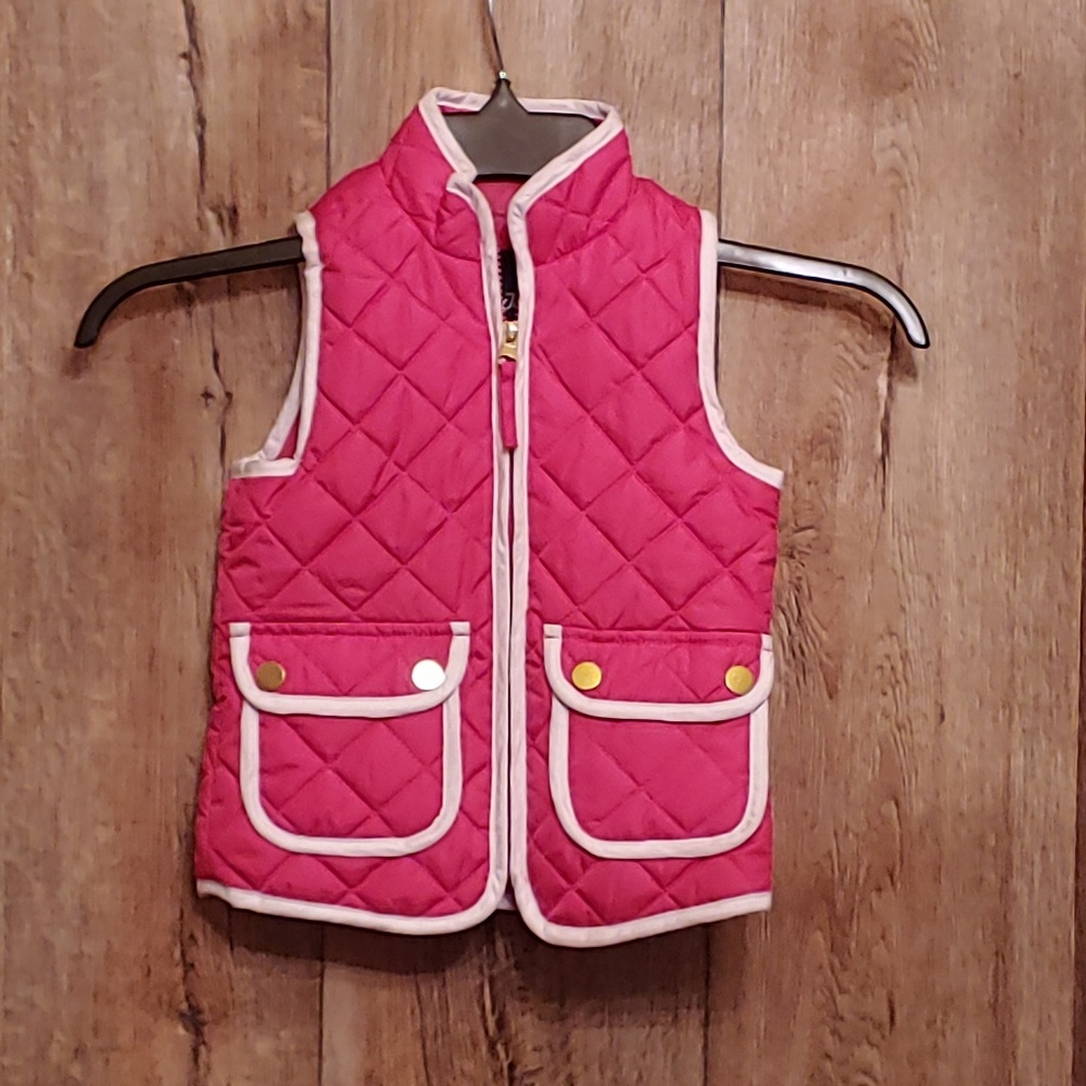 Girls Pink Me Jane Vest Size 4